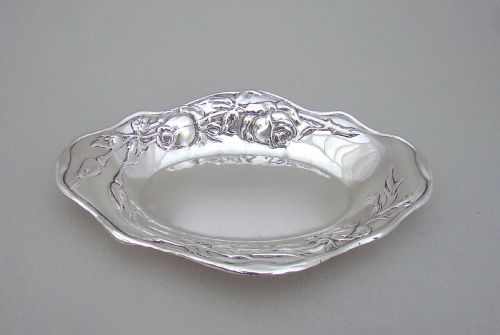 Edwardian Silver Bonbon Dish by Henry Matthews, Birmingham 1904