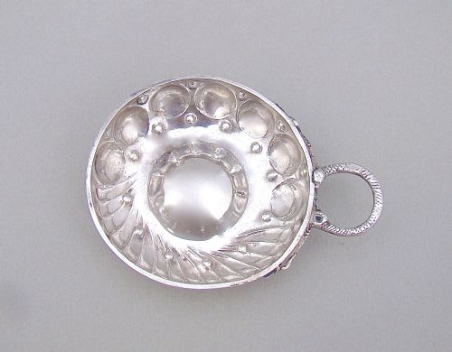 fig 2. 19TH C. FRENCH SILVER WINE TASTER OR TASTE VIN, PARIS CIRCA 1890