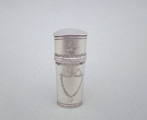 Georgian Silver Etui, Circa 1780