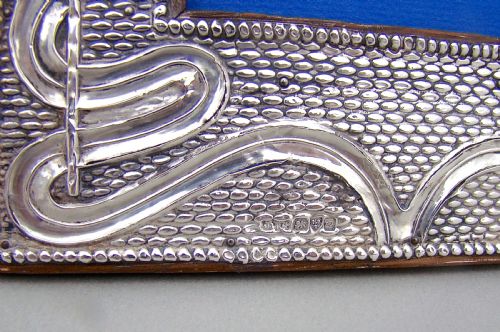 fig 3. ART NOUVEAU SILVER PHOTOGRAPH FRAME BY J&R GRIFFIN, CHESTER 1905