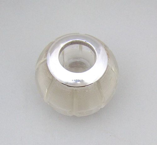 fig 2. VICTORIAN SILVER MOUNTED MATCH STRIKER & HOLDER, CHESTER 1897