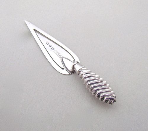 Victorian Silver  Bookmark by Adie & Lovekin , Birmingham 1898