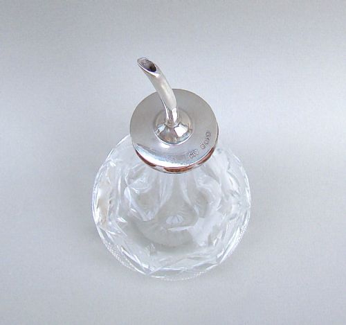 fig 1. GEORGE V SILVER MOUNTED ANGOSTURA BITTERS BOTTLE BY HUKIN & HEATH, BIRMINGHAM 1928