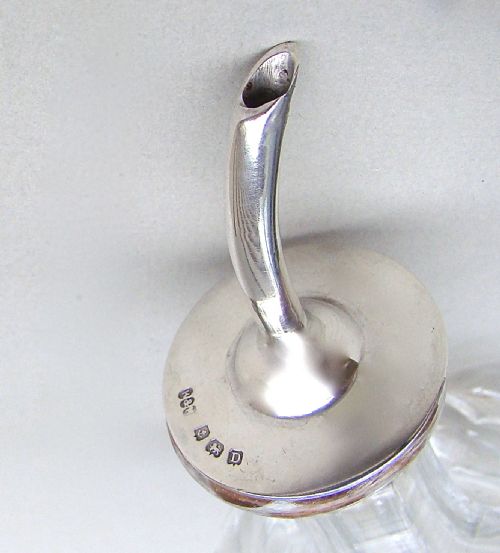 fig 2. GEORGE V SILVER MOUNTED ANGOSTURA BITTERS BOTTLE BY HUKIN & HEATH, BIRMINGHAM 1928