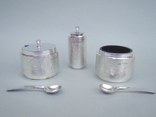 fig 1. MID CENTURY SILVER THREE PIECE