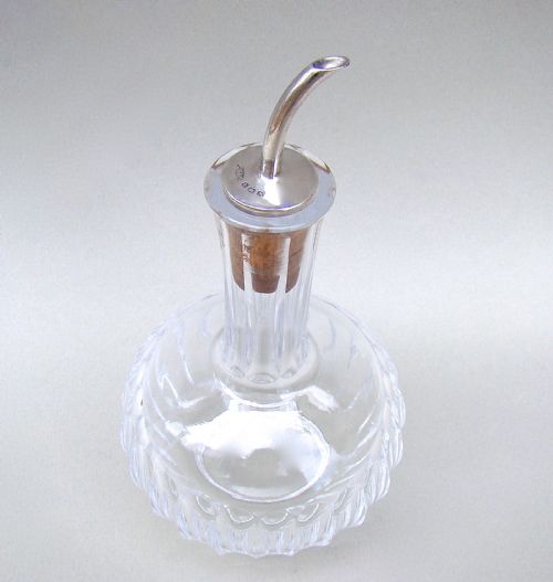 George V Silver Mounted Angostura Bitters Bottle by John Grinsell & Sons, Birmingham 1922