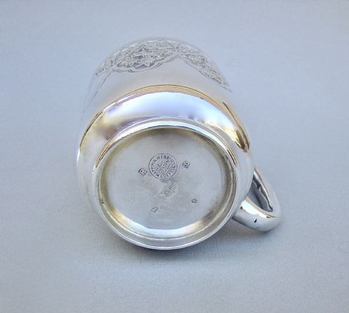 fig 2. FABULOUS EARLY VICTORIAN SILVER CHRISTENING MUG BY MAPPIN & WEBB, SHEFFIELD 1844