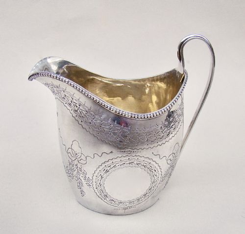 Georgian Silver Cream Jug by Peter & Ann Bateman, London 1796