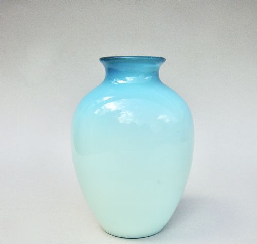 fig 2. THOMAS WEBB CASED GLASS VASE WITH GILT DECORATIONS, CIRCA 1880