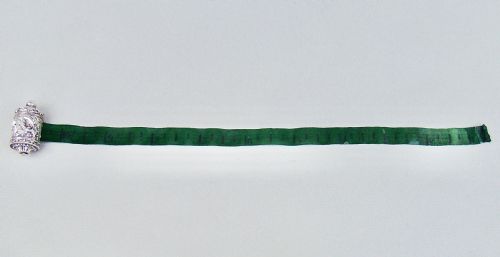 fig 2. EXQUISITE EARLY VICTORIAN SILVER TAPE MEASURE, CIRCA 1840