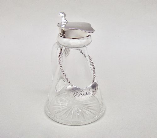 Art Deco Silver Whisky Noggin by S Blanckensee & Son, Birmingham 1934