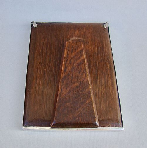 fig 1. GEORGE V SOLID SILVER PHOTO FRAME BY SYDNEY & CO, BIRMINGHAM, 1919