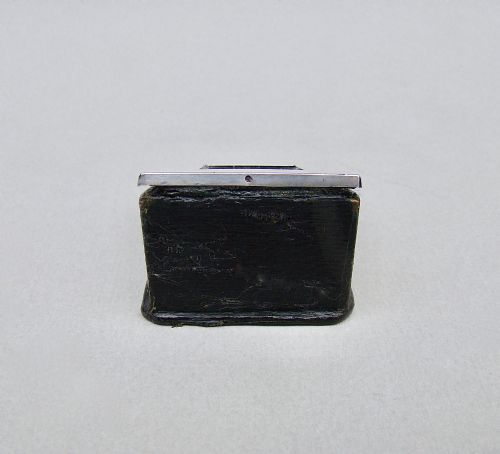 fig 3. EDWARDIAN SILVER SINGLE STAMP BOX BY EDWARD SOUTER BARNSLEY, BIRMINGHAM 1903