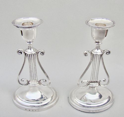 fig 2. RARE PAIR OF VICTORIAN SCOTTISH SILVER