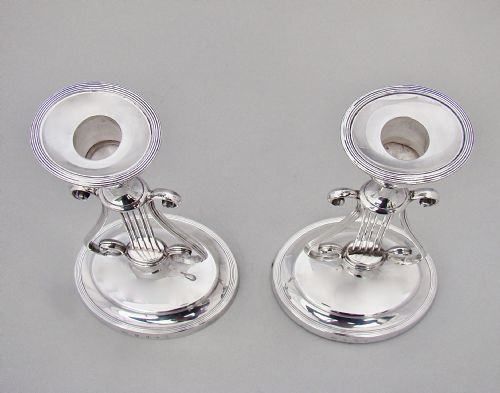 fig 1. RARE PAIR OF VICTORIAN SCOTTISH SILVER
