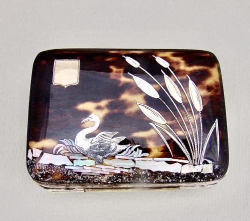 fig 1. STUNNING VICTORIAN SILVER AESTHETIC MOVEMENT SILVER & PIQUE TORTOISESHELL PURSE , CIRCA 1880