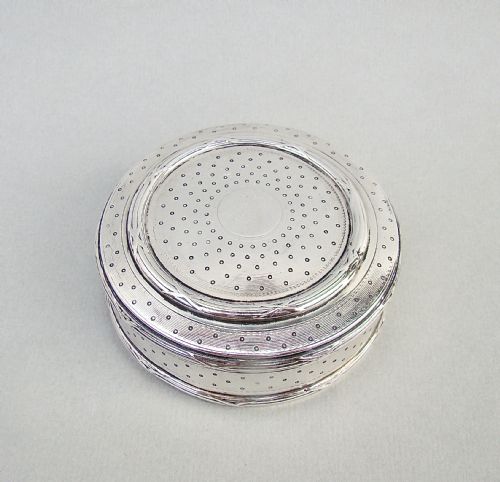 Rare 19th Century French Silver Dressing Table Box by Emile Langlois, Paris Circa 1890