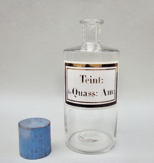 fig 2. BEAUTIFUL 19TH CENTURY FRENCH CLEAR GLASS APOTHECARY JAR, CIRCA 1890