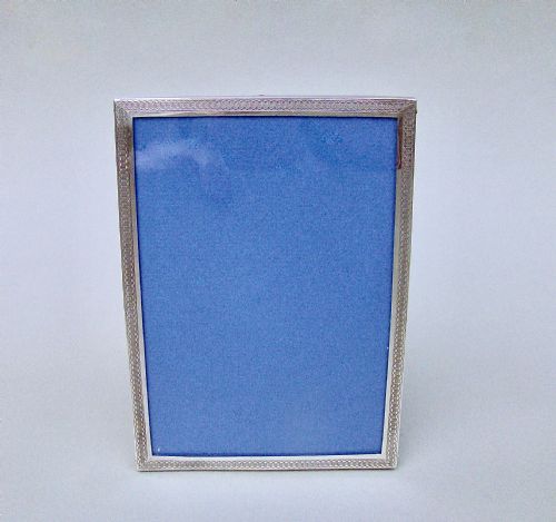 Art Deco Solid Silver Photo Frame by James Deakin & Sons, Chester 1923