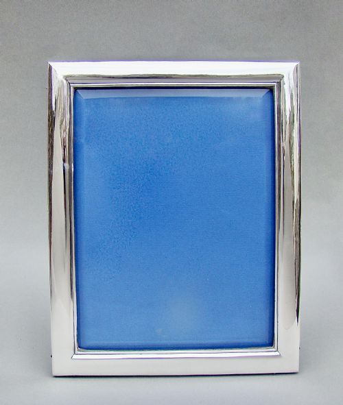 Edwardian 10 Inches Tall Solid Silver Photo Frame by S.o & Co Birmingham, 1906
