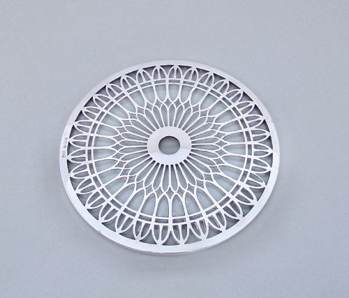 Silver Mounted Glass Teapot Stand by Walker & Hall, Birmingham 1933