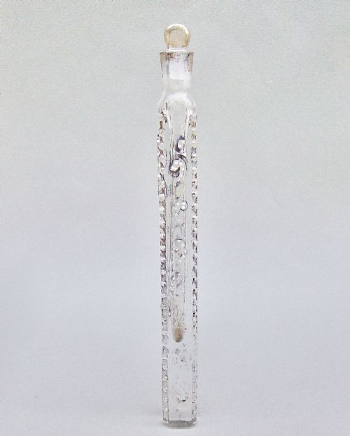 Exquisite Oxford Lavender "Attar" Scent Bottle, Circa 1860