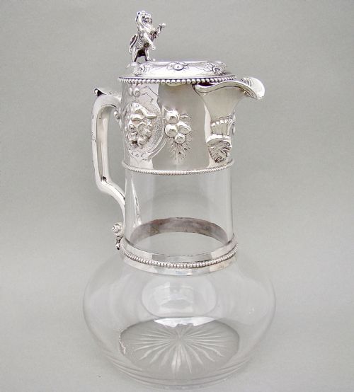 fig 1. EXCEPTIONAL VICTORIAN SOLID SILVER