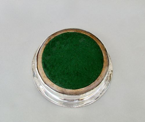 fig 2. GEORGIAN OLD SHEFFIELD PLATE WINE COASTER, CIRCA 1800