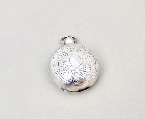 fig 1. GEORGE V SILVER SINGLE SOVEREIGN CASE BY THOMAS BISHTON , BIRMINGHAM 1913