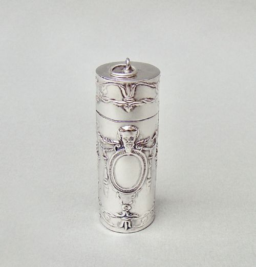 Rare American Sterling Silver Sewing Compendium , Circa 1900