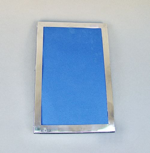 fig 1. GEORGE V SOLID SILVER PHOTO FRAME BY CHARLES EDWIN TURNER, BIRMINGHAM 1925