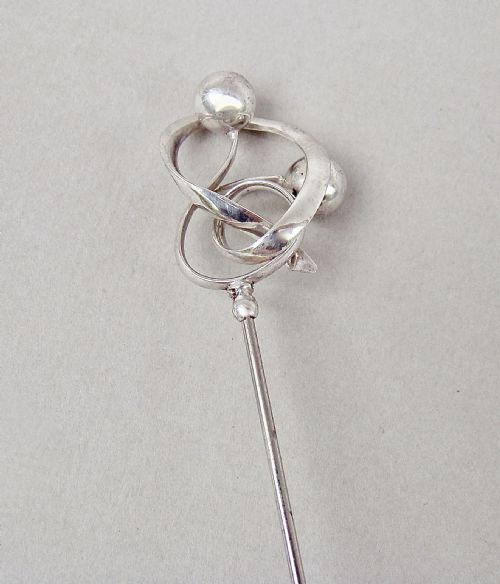 Exquisite Charles Horner Solid Silver Hat Pin, Chester 1912