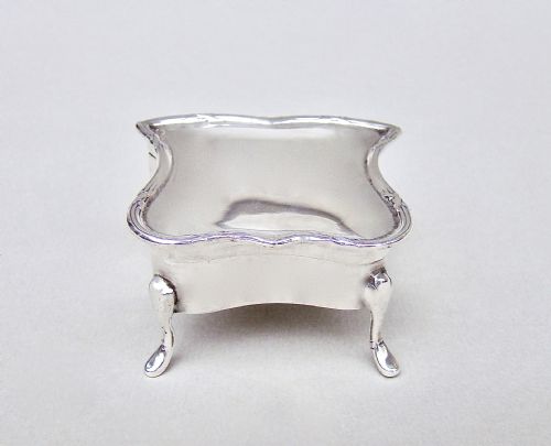 Delightful Edwardian Silver Jewellery Box by Hazlewood & Co, Birmingham 1909