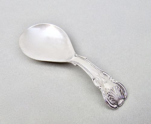 Good Georgian Kings Pattern Silver Caddy Spoon by Joseph Willmore, Birmingham 1817