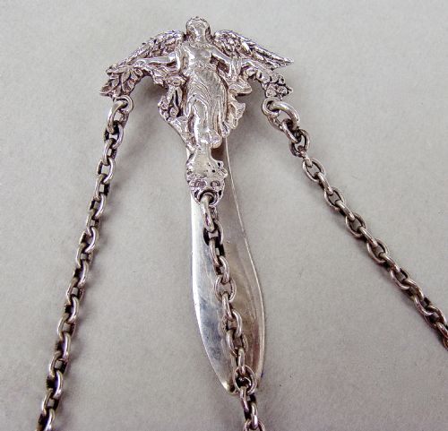fig 2. SUPERB VICTORIAN SILVER CHATELAINE BY FREDERICK EDMONDS, LONDON 1893