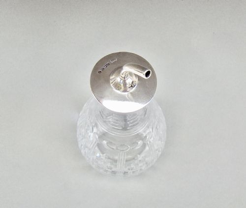 fig 2. EXQUISITE SILVER MOUNTED ANGOSTURA BITTERS BOTTLE BY HUKIN & HEATH, BIRMINGHAM 1934