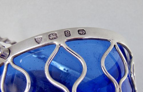 fig 4. VICTORIAN SILVER WIREWORK SUGAR BASKET BY THE HASELER BROTHERS, BIRMINGHAM 1898