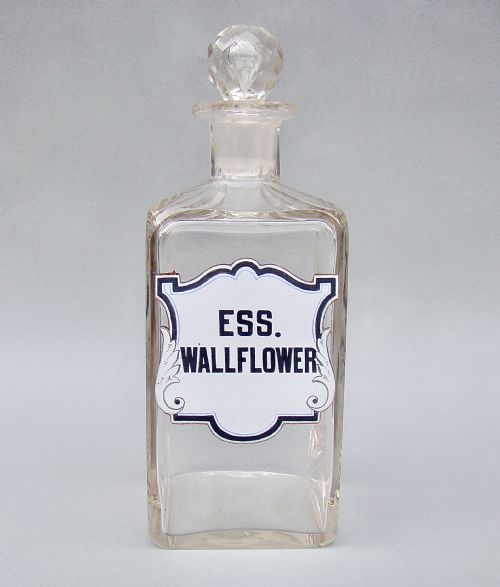 Rare Victorian Large Perfumery / Apothecary Bottle, Circa 1890