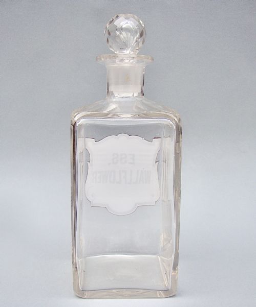 fig 2. RARE VICTORIAN LARGE PERFUMERY / APOTHECARY BOTTLE, CIRCA 1890
