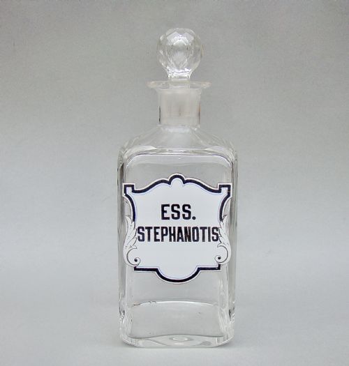 Rare Victorian Large Perfumery / Apothecary Bottle, Circa 1890
