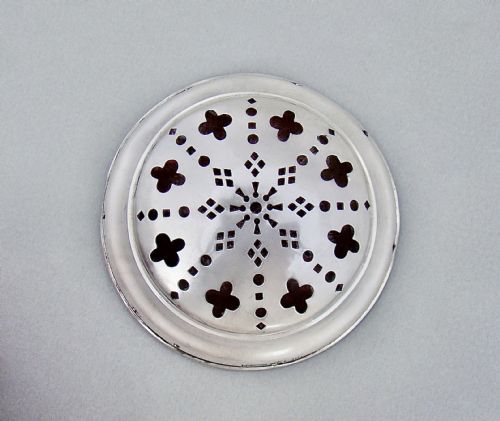fig 1. EDWARDIAN SILVER PIN CUSHION BY T.H. HAZLEWOOD, BIRMINGHAM 1905,