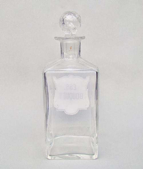 fig 2. RARE VICTORIAN LARGE PERFUMERY / APOTHECARY BOTTLE, CIRCA 1890
