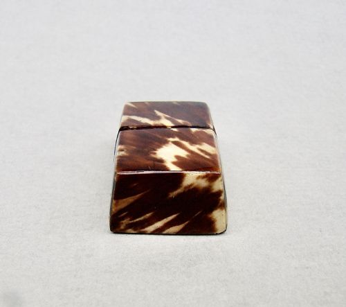 EXQUISITE EARLY VICTORIAN TORTOISESHELL NEEDLE BOX CIRCA 1840 - ADDITIONAL PHOTO 6
