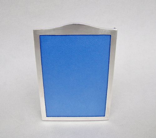 Elegant Art Deco Solid Silver Photo Frame by Baldwin & Marriott, Birmingham, 1930