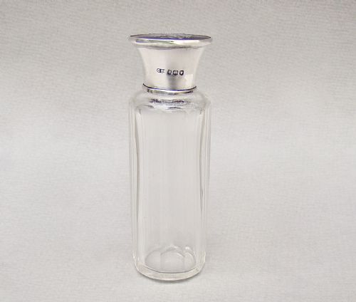 fig 1. GEORGE V SILVER & PIQUE TORTOISESHELL SCENT BOTTLE BY THE CORKE BROTHERS & CO, LONDON 1916
