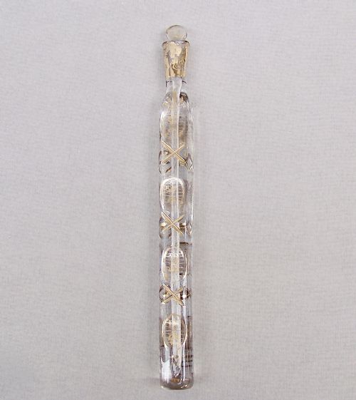 Oxford Lavender "Attar" Scent Bottle, Circa 1850