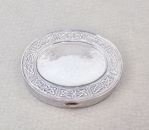 Rare Arts & Craft Silver Pill Box by Liberty & Co, Birmingham 1927