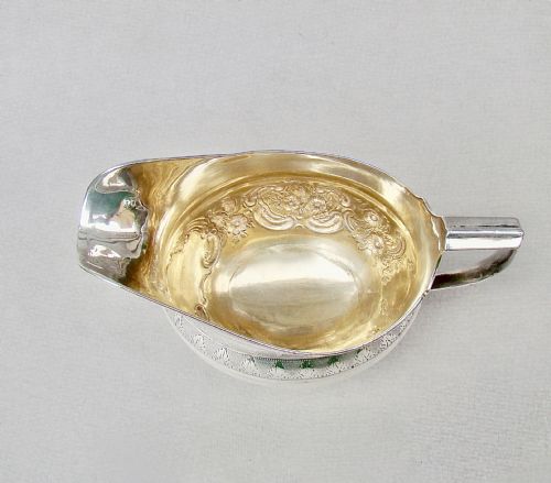 fig 3. GEORGIAN SILVER CREAM JUG BY THOMAS WHITEHEAD, LONDON C.1820
