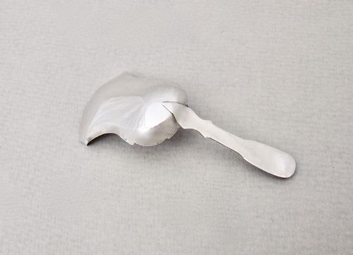 fig 1. DELIGHTFUL GEORGIAN SILVER TULIP-SHAPED CADDY SPOON BY JOHN BETTRIDGE, BIRMINGHAM 1819