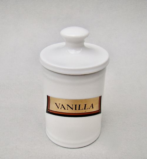 Delightful Victorian Small Porcelain Apothecary Jar, Circa 1890